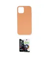 ieg™ iPhone 12 Mini Kılıf Ahenk Serisi - Şeffaf Temperli Cam Ekran Koruyucu