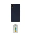 ieg™ iPhone 12 Mini Kılıf Ahenk Serisi - Siyah Polymer Nano Ekran Koruyucu