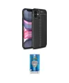 ieg™ iPhone 12 Mini Kılıf Doruk Klasik Özel Seri - Şeffaf Royal Nano Ekran Koruyucu