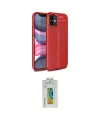 ieg™ iPhone 12 Mini Kılıf Doruk Klasik Özel Seri - Siyah Polymer Nano Ekran Koruyucu