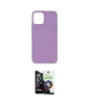 ieg™ iPhone 12 Mini Kılıf Kozmos Yansıma Özel Seri - Şeffaf Temperli Cam Ekran Koruyucu