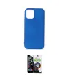ieg™ iPhone 12 Mini Kılıf Kozmos Yansıma Özel Seri - Şeffaf Temperli Cam Ekran Koruyucu