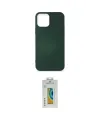 ieg™ iPhone 12 Mini Kılıf Kozmos Yansıma Özel Seri - Siyah Polymer Nano Ekran Koruyucu