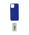 ieg™ iPhone 12 Mini Kılıf Kozmos Yansıma Özel Seri - Siyah Polymer Nano Ekran Koruyucu