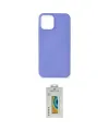 ieg™ iPhone 12 Mini Kılıf Kozmos Yansıma Özel Seri - Siyah Polymer Nano Ekran Koruyucu