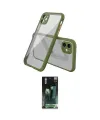 ieg™ iPhone 12 Mini Kılıf Nova Asil Özel Seri - Şeffaf 360 Full Body Arka Koruyucu