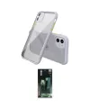 ieg™ iPhone 12 Mini Kılıf Nova Asil Özel Seri - Şeffaf 360 Full Body Arka Koruyucu