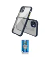 ieg™ iPhone 12 Mini Kılıf Nova Asil Özel Seri - Şeffaf Royal Nano Ekran Koruyucu