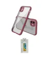 ieg™ iPhone 12 Mini Kılıf Nova Asil Özel Seri - Siyah Polymer Nano Ekran Koruyucu