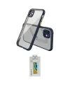 ieg™ iPhone 12 Mini Kılıf Nova Asil Özel Seri - Siyah Polymer Nano Ekran Koruyucu