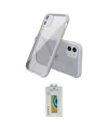 ieg™ iPhone 12 Mini Kılıf Nova Asil Özel Seri - Siyah Polymer Nano Ekran Koruyucu