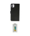 ieg™ iPhone 12 Mini Kılıf Siluet Işık Serisi - Siyah Polymer Nano Ekran Koruyucu