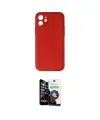 ieg™ iPhone 12 Mini Kılıf Yadigar Klasik - Şeffaf Temperli Cam Ekran Koruyucu