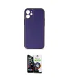 ieg™ iPhone 12 Mini Kılıf Yadigar Klasik - Şeffaf Temperli Cam Ekran Koruyucu