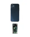 ieg™ iPhone 12 Mini Kılıf Yadigar Yansıma Serisi - Siyah 360 Mat Full Body Arka Koruyucu