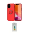 ieg™ iPhone 12 Mini Kılıf Yankı Form Prime - Siyah Polymer Nano Ekran Koruyucu