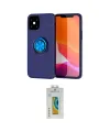 ieg™ iPhone 12 Mini Kılıf Yankı Form Prime - Siyah Polymer Nano Ekran Koruyucu