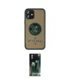 ieg™ iPhone 12 Mini Kılıf Yörünge Çizgi - Şeffaf 360 Full Body Arka Koruyucu