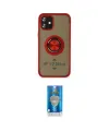 ieg™ iPhone 12 Mini Kılıf Yörünge Çizgi - Şeffaf Royal Nano Ekran Koruyucu