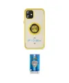 ieg™ iPhone 12 Mini Kılıf Yörünge Çizgi - Şeffaf Royal Nano Ekran Koruyucu