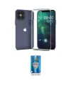 ieg™ iPhone 12 Mini Kılıf Zirve Doku - Şeffaf Royal Nano Ekran Koruyucu