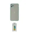 ieg™ iPhone 12 Pro Kılıf Ahenk Çizgi Serisi - Siyah Polymer Nano Ekran Koruyucu