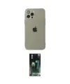 ieg™ iPhone 12 Pro Kılıf Ahenk Doku - Şeffaf 360 Full Body Arka Koruyucu