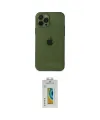 ieg™ iPhone 12 Pro Kılıf Ahenk Doku - Siyah Polymer Nano Ekran Koruyucu