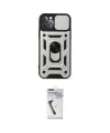 ieg™ iPhone 12 Pro Kılıf Ahenk Klasik - Şeffaf Uv Polymer Nano Ekran Koruyucu