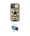 ieg™ iPhone 12 Pro Kılıf Ahenk Klasik - Siyah 3D Antistatik Seramik Nano Ekran Koruyucu