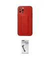 ieg™ iPhone 12 Pro Kılıf Akış Doku - Şeffaf Uv Polymer Nano Ekran Koruyucu