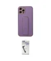 ieg™ iPhone 12 Pro Kılıf Akış Doku - Şeffaf Uv Polymer Nano Ekran Koruyucu