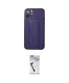 ieg™ iPhone 12 Pro Kılıf Akış Doku - Şeffaf Uv Polymer Nano Ekran Koruyucu