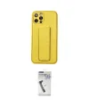 ieg™ iPhone 12 Pro Kılıf Akış Doku - Şeffaf Uv Polymer Nano Ekran Koruyucu