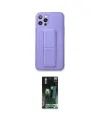 ieg™ iPhone 12 Pro Kılıf Akış Doku - Siyah 360 Mat Full Body Arka Koruyucu