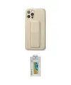 ieg™ iPhone 12 Pro Kılıf Akış Doku - Siyah Polymer Nano Ekran Koruyucu