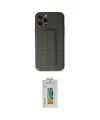 ieg™ iPhone 12 Pro Kılıf Akış Doku - Siyah Polymer Nano Ekran Koruyucu