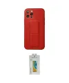 ieg™ iPhone 12 Pro Kılıf Akış Doku - Siyah Polymer Nano Ekran Koruyucu