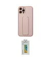 ieg™ iPhone 12 Pro Kılıf Akış Doku - Siyah Polymer Nano Ekran Koruyucu