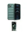 ieg™ iPhone 12 Pro Kılıf Atlas Koleksiyonu - Şeffaf 360 Full Body Arka Koruyucu