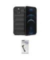 ieg™ iPhone 12 Pro Kılıf Atlas Koleksiyonu - Şeffaf Uv Polymer Nano Ekran Koruyucu