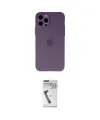 ieg™ iPhone 12 Pro Kılıf Atlas Minimal Prime - Şeffaf Uv Polymer Nano Ekran Koruyucu