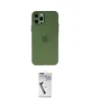ieg™ iPhone 12 Pro Kılıf Atlas Minimal Prime - Şeffaf Uv Polymer Nano Ekran Koruyucu