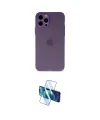 ieg™ iPhone 12 Pro Kılıf Atlas Minimal Prime - Siyah 3D Antistatik Seramik Nano Ekran Koruyucu