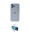 ieg™ iPhone 12 Pro Kılıf Atlas Minimal Prime - Siyah 3D Antistatik Seramik Nano Ekran Koruyucu