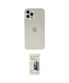 ieg™ iPhone 12 Pro Kılıf Atlas Minimal Prime - Siyah 6D Mat Seramik Hayalet Nano Ekran Koruyucu
