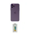 ieg™ iPhone 12 Pro Kılıf Atlas Minimal Prime - Siyah Polymer Nano Ekran Koruyucu