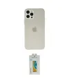 ieg™ iPhone 12 Pro Kılıf Atlas Minimal Prime - Siyah Polymer Nano Ekran Koruyucu