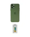 ieg™ iPhone 12 Pro Kılıf Atlas Minimal Prime - Siyah Polymer Nano Ekran Koruyucu