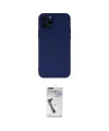 ieg™ iPhone 12 Pro Kılıf Çekirdek Modern Serisi - Şeffaf Uv Polymer Nano Ekran Koruyucu